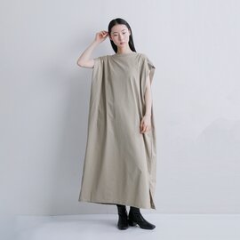HAVERSACK ATTIRE|ウルティマ天竺 クルーネック ロングワンピース 612601