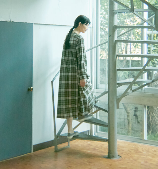 モデル165cm 着用サイズ:0(GREEN)
