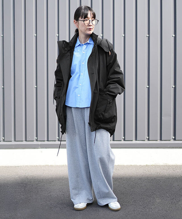 身長:165cm / カラー:07 BLACK/着用サイズ:36