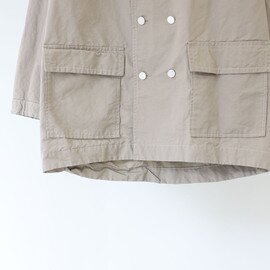 MidiUmi｜cotton linen double tailor jacket