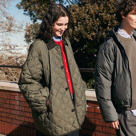 Gymphlex|Gymphlex ジムフレックス GY-A0717 キルトダウン パフスリーブ ミドルコート QUILT DOWN PUFF SLEEVE MIDDLE COAT