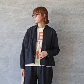 yunir｜FANAGE CLOTH W POCKET SHIRT JK ダブルポケットシャツジャケット