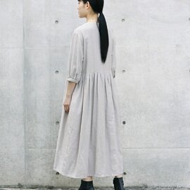 Mochi｜button dress  (beige/・2)