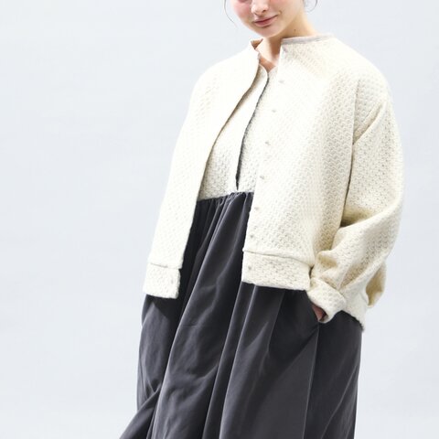 kelen|モックネック ジャガード コート “BAUM” lkl22fjk14-yo