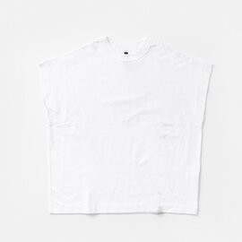 TRAVAIL MANUEL｜コットン クラシック天竺 フレンチ Tシャツ カットソー 231017-kk トラバイユマニュアル