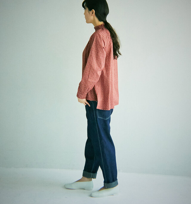 モデル165cm 着用サイズ:0(ORANGE)