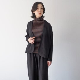 NARU|(ナル) ブラッシュメルトンスムース ジャケット 669200 カーディガン 羽織