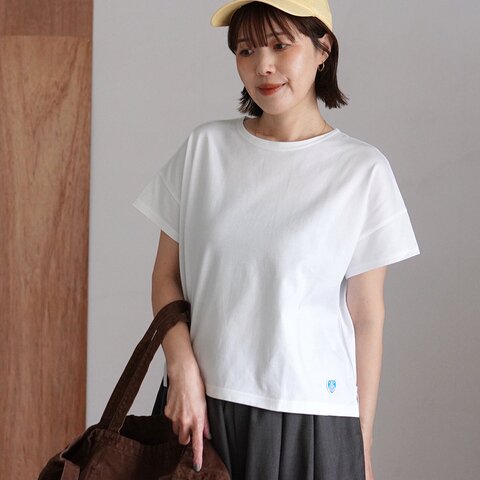 ORCIVAL|ボートネック ショートスリーブ プルオーバー ボーダー 半袖 Tシャツ カットソー OR-C0335 BFJ オーシバル オーチバル