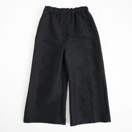 Mochi｜Jacquard wide pants [mo-pt-03/black]