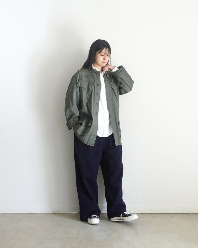 Model155㎝ NAVY 着用