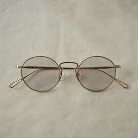 NEW.|NEW. GRETA C-2 blasted gold サングラス
