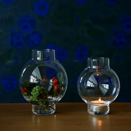 SKRUF｜TOKYO ベース S/L（Clear）【花器・花瓶・一輪挿し】【インテリア・オブジェ】