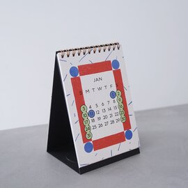 幻日堂|Frames 卓上カレンダー フレーム イラスト 雑貨 文具 インテリア 2027年 Frames Desk Calendar FRAMES-27 ゲンニチドウ