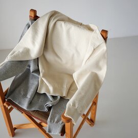 Yonetomi NEW BASIC|リジッド カシミア ニット プルオーバー RIGID CASHMERE KNIT P/O 95-254-028 95-254-029 ヨネトミ