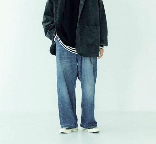 ORDINARY FITS|ordinary fits オーディナリーフィッツ BELL PANTS USED ベルパンツ OF-P180