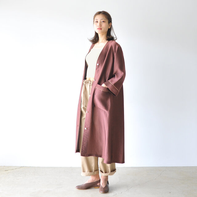 モデル:170cm / 54kg
color : wine / size : free