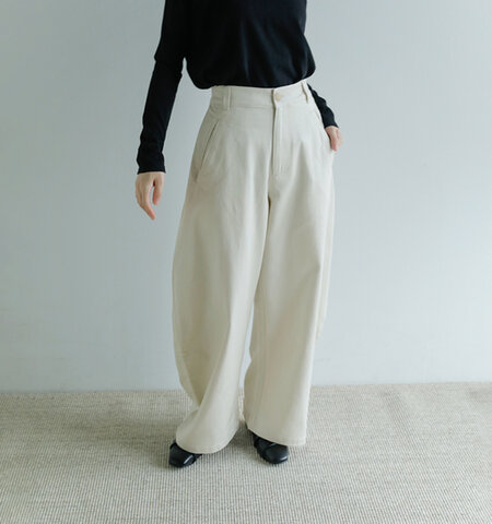 Studio Doe|ソフト ハビット カーブド ワークパンツ Soft Habit Curved Work Pants dn-265bcp46