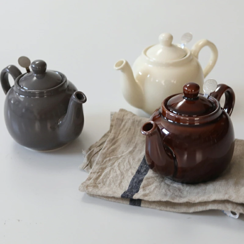 LONDON POTTERY|コロンとしたフォルムが可愛い ファームハウス ティーポット 2cup