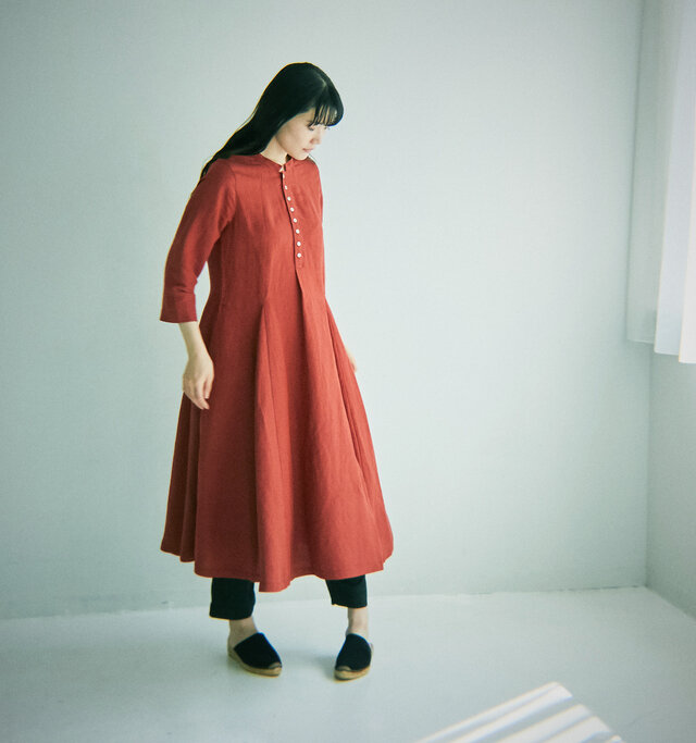 モデル165cm 着用サイズ:0(ORANGE)