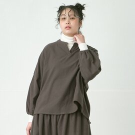 D*g*y|キーネックプルオーバーブラウスコットンネル D9894