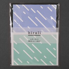 hirali｜レターセット　かさねの色目　～雨休み～ 母の日ギフト