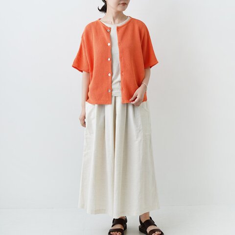 NATURAL LAUNDRY|【3色展開】ドルマンスリーブ2wayカーディガン | 7257K-001