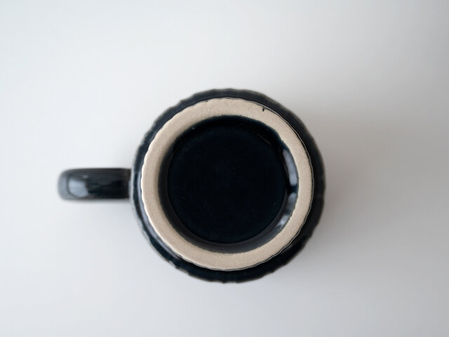 光泉窯｜レリーフ マグカップ・ソーサ―【和食器・コーヒーアップ】【萬古焼】【プレゼント】
