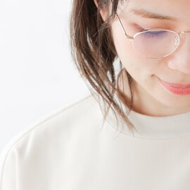 Ciqi｜ブルーライト・UVカット メタルフレームリーディンググラス“Natalie” natalie-fn シキ 老眼鏡
