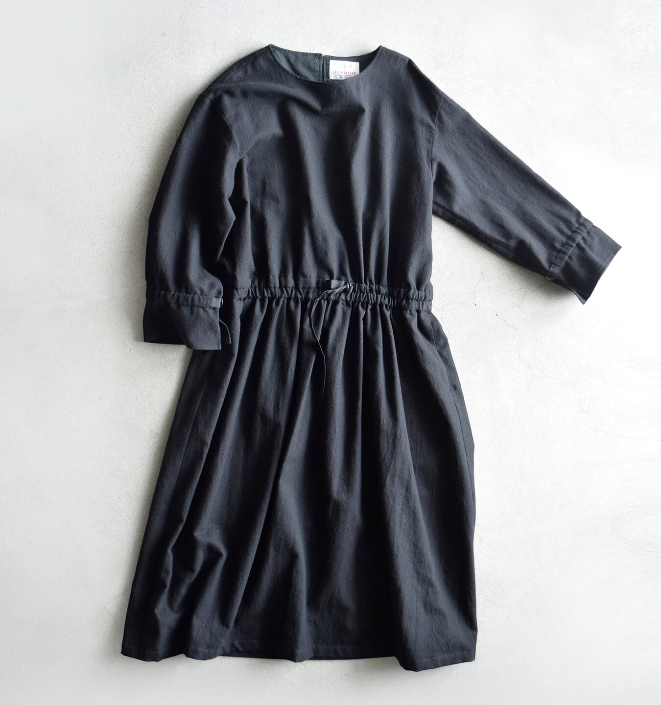 East High Room Aranciato別注 綿ウールカルゼ ドローストリングワンピース 7341 Hm Piu Di Aranciato ピウディアランチェート キナリノモール