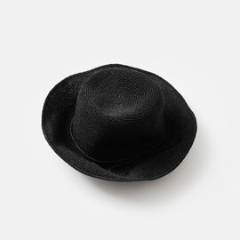 Benelli Montacone｜ペーパー フレア リボン ハット so-kcp8-kk 帽子