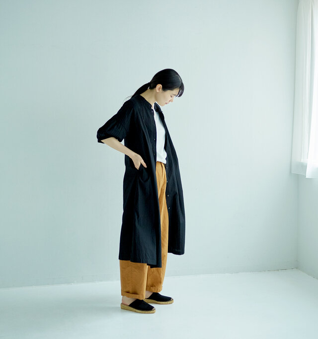 モデル165cm 着用サイズ:0(BLACK)