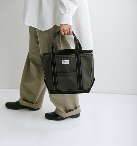 ORCIVAL|ヘビーキャンバス 配色 トートバッグ スモール or-h0285kwc-bi-26aw