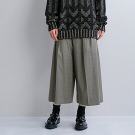 LOEFF|ウールポプリン ガウチョパンツ 8814-2-000027【2026aw先行受注会】