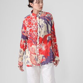 Kusa Kanmuri|シルクコットンシャツ 母の日 旅行 日よけ プレゼント ギフト