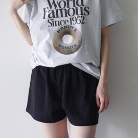 THING FABRICS|TFトランクス パイル ユニセックス ショートパンツ ルームウェアー アウトドア TFIN-3003 シングファブリックス