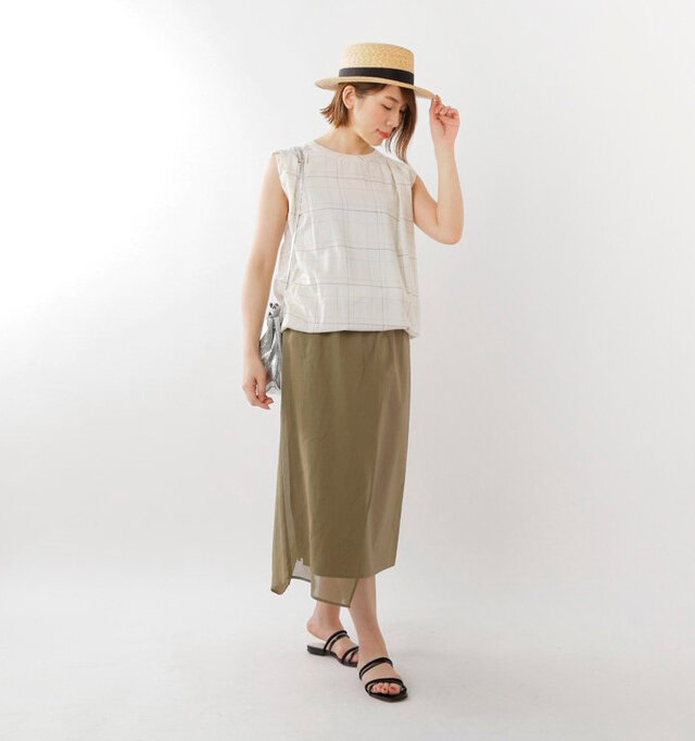 model mei:165cm / 50kg
color : white check / size : 38
