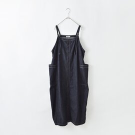 D.M.G.|6.5ozデニム ワークサロペット スカート 17-0531e 春夏