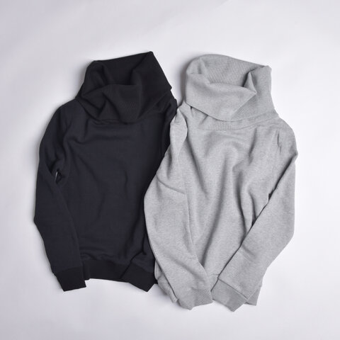 Paratiisi|ジャイアントネック スウェット RASED BACK SWEAT GIANT-NECK TOP ビッグオフタートルプルオーバートレーナートップス PA9AW-JE02 パラティッシ