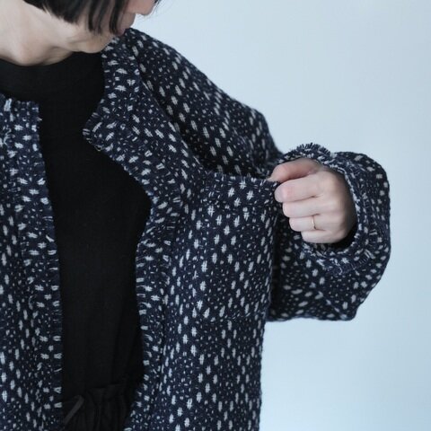 kijinokanosei｜fringe jacket / yozora（KJ303AW73A）