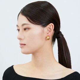 IRIS47｜braid earring 日本製　イヤリング　痛くなりにくい