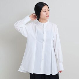 iki|suvinタイプライター ウエストタック シャツ 3101BL002262