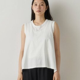 MidiUmi|crew neck flare tank top