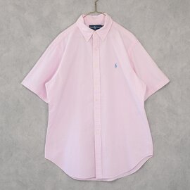 RALPH LAUREN|古着コットン ストライプ半袖シャツ 9