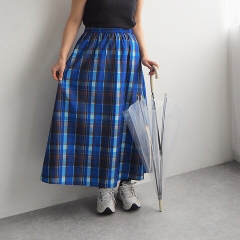 JOliJOli|雨の日も晴れの日も使える撥水・防汚加工のスカート / クリスマス