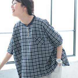 soulberry|O.W.N 風待ちチェックのプルオーバー