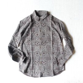 Suno&Morrison｜Silk Cotton Printed Shirts (For Men)