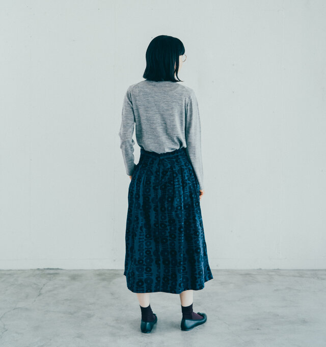 着用サイズ 0(モデル 162cm)/NAVY 着用