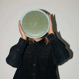 1616 / arita japan|S&B Flat Plate 270 Green Stripes / プレート・平皿(緑/ストライプ)