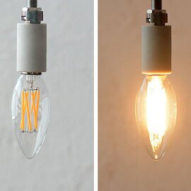 LED電球 E17 シャンデリア型 40W相当 調光対応