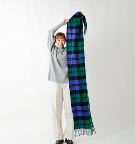 Traditional Weatherwear｜カシミヤ タータンチェック マフラー “CASHMERE MUFFLER” a232ciggo0322ca-rf ギフト 贈り物